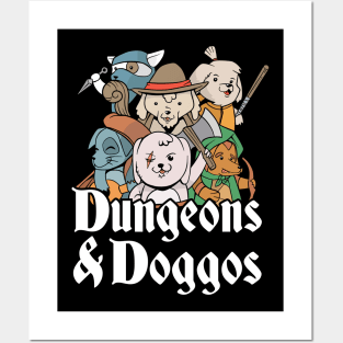 Dungeons & Doggos Posters and Art